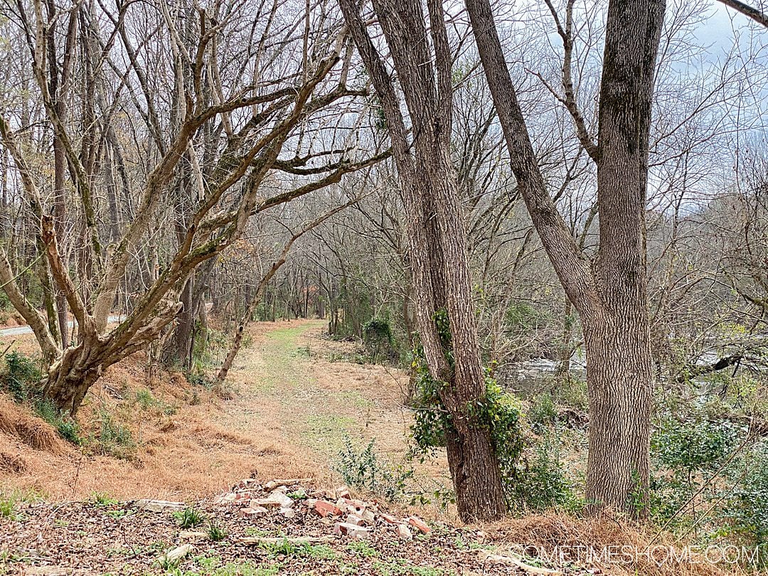 Deep River Rail Trail in Franklinville Heights, NC, one of the great things to do near Asheboro, NC.