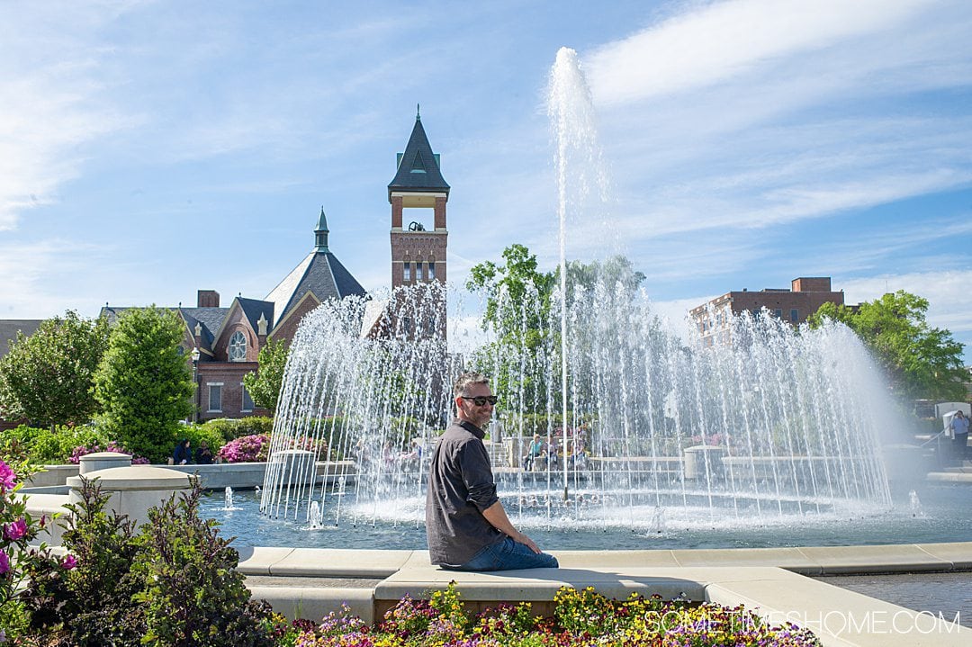 One of the best things to do in Rock Hill, SC is visit Fountain Park, downtown.