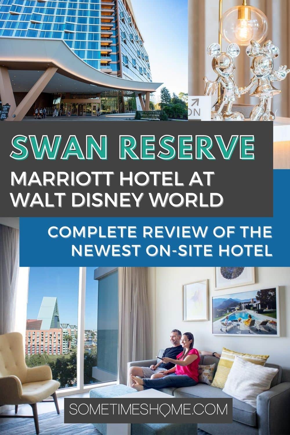 Image of hotel scenes at Walt Disney World for a Swan Reserve review.