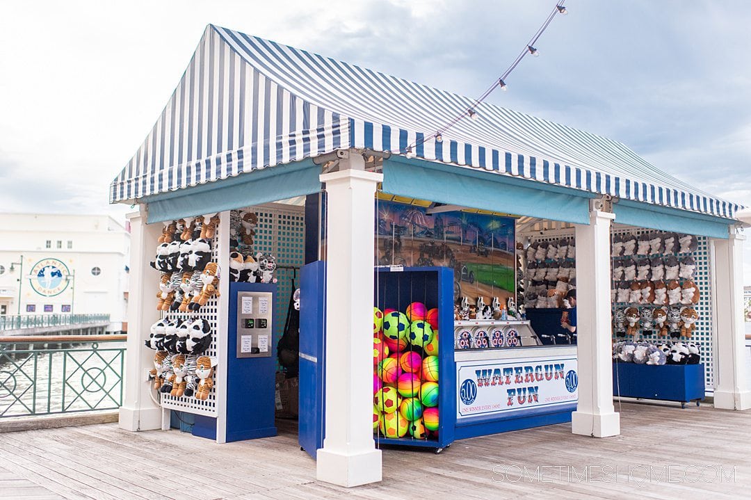 Carnival games on Disney's BoardWalk is fun for kids and adults.