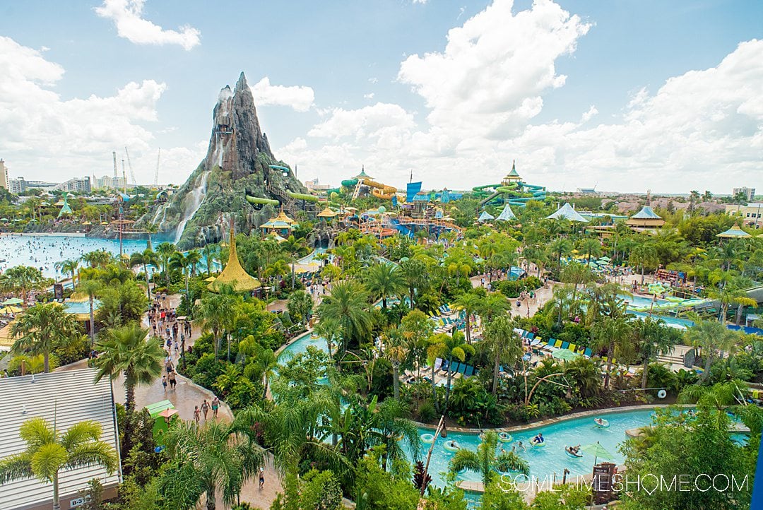 Overview of Volcano Bay at Universal Parks and Resorts in Florida.