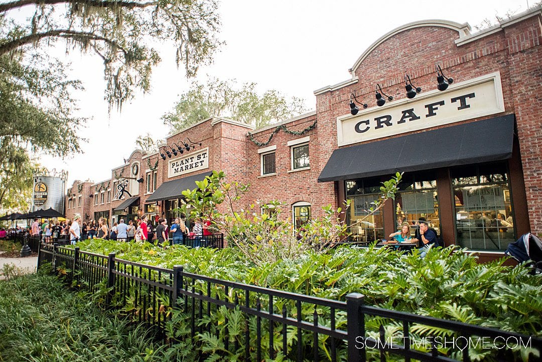 Winter Garden's downtown Plant Street Market in Florida.