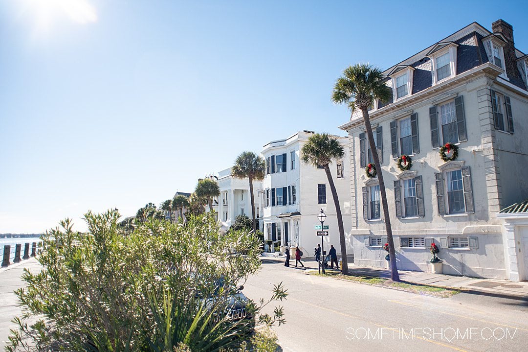 The mansions on The Battery, one of the things to do in Charleston, South Carolina.